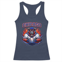 Vintage Chicago Racerback Tank Top Retro Baseball Fans