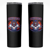Vintage Chicago Skinny Tumbler Retro Baseball Fans