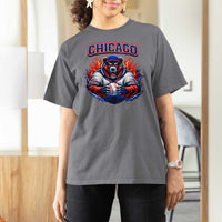 Vintage Chicago T Shirt For Women Retro Baseball Fans