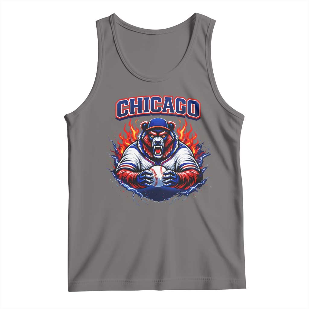 Vintage Chicago Tank Top Retro Baseball Fans
