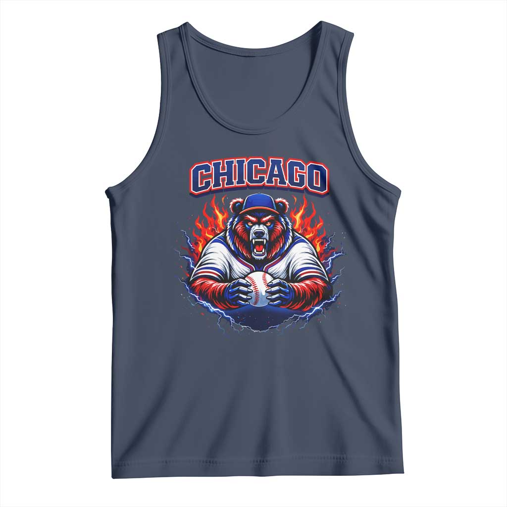 Vintage Chicago Tank Top Retro Baseball Fans