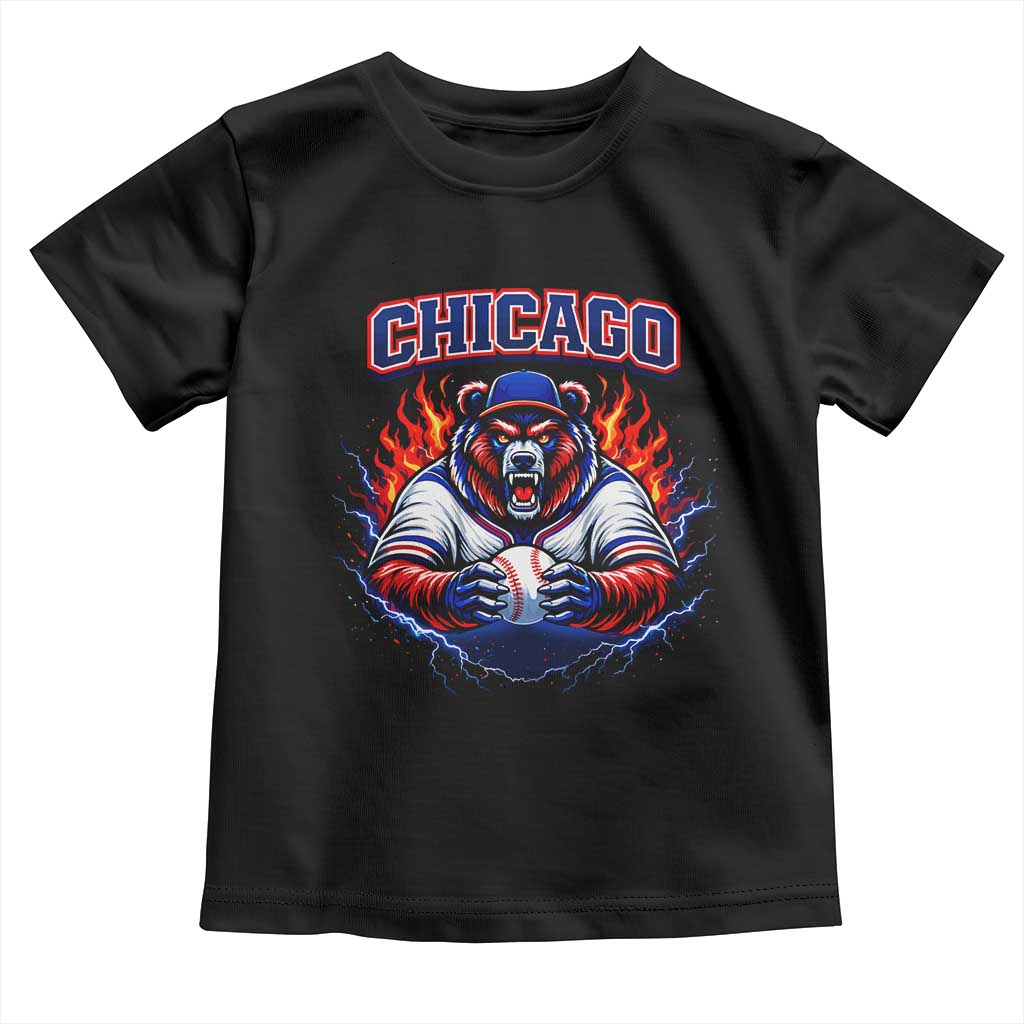 Vintage Chicago Toddler T Shirt Retro Baseball Fans