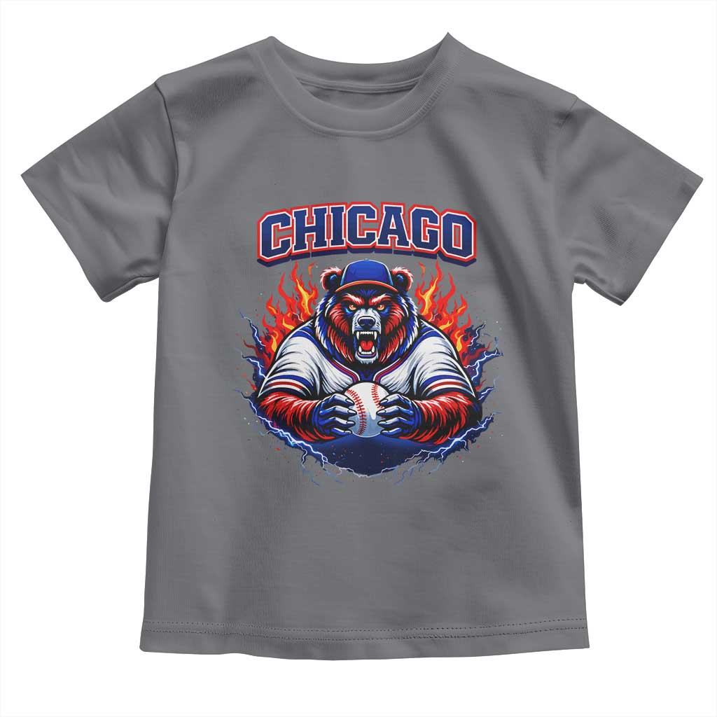 Vintage Chicago Toddler T Shirt Retro Baseball Fans