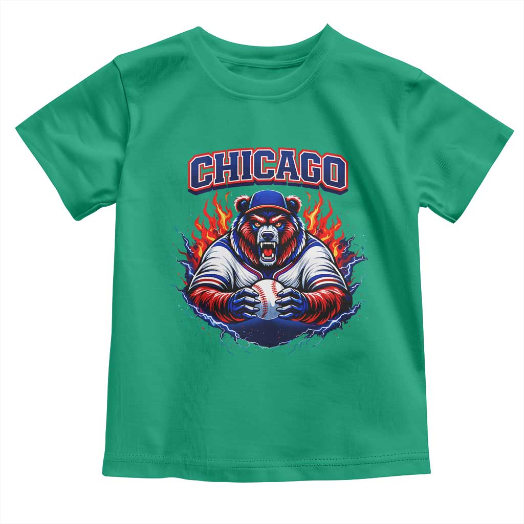 Vintage Chicago Toddler T Shirt Retro Baseball Fans