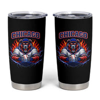 Vintage Chicago Tumbler Cup Retro Baseball Fans