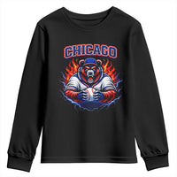 Vintage Chicago Youth Sweatshirt Retro Baseball Fans
