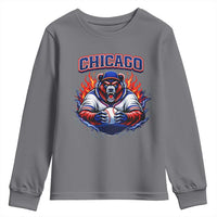 Vintage Chicago Youth Sweatshirt Retro Baseball Fans