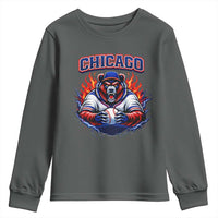 Vintage Chicago Youth Sweatshirt Retro Baseball Fans