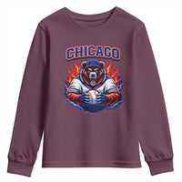 Vintage Chicago Youth Sweatshirt Retro Baseball Fans