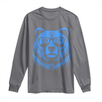 Vintage Cub Long Sleeve Shirt With Sunglasses Retro Baseball Fans