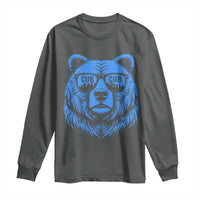 Vintage Cub Long Sleeve Shirt With Sunglasses Retro Baseball Fans