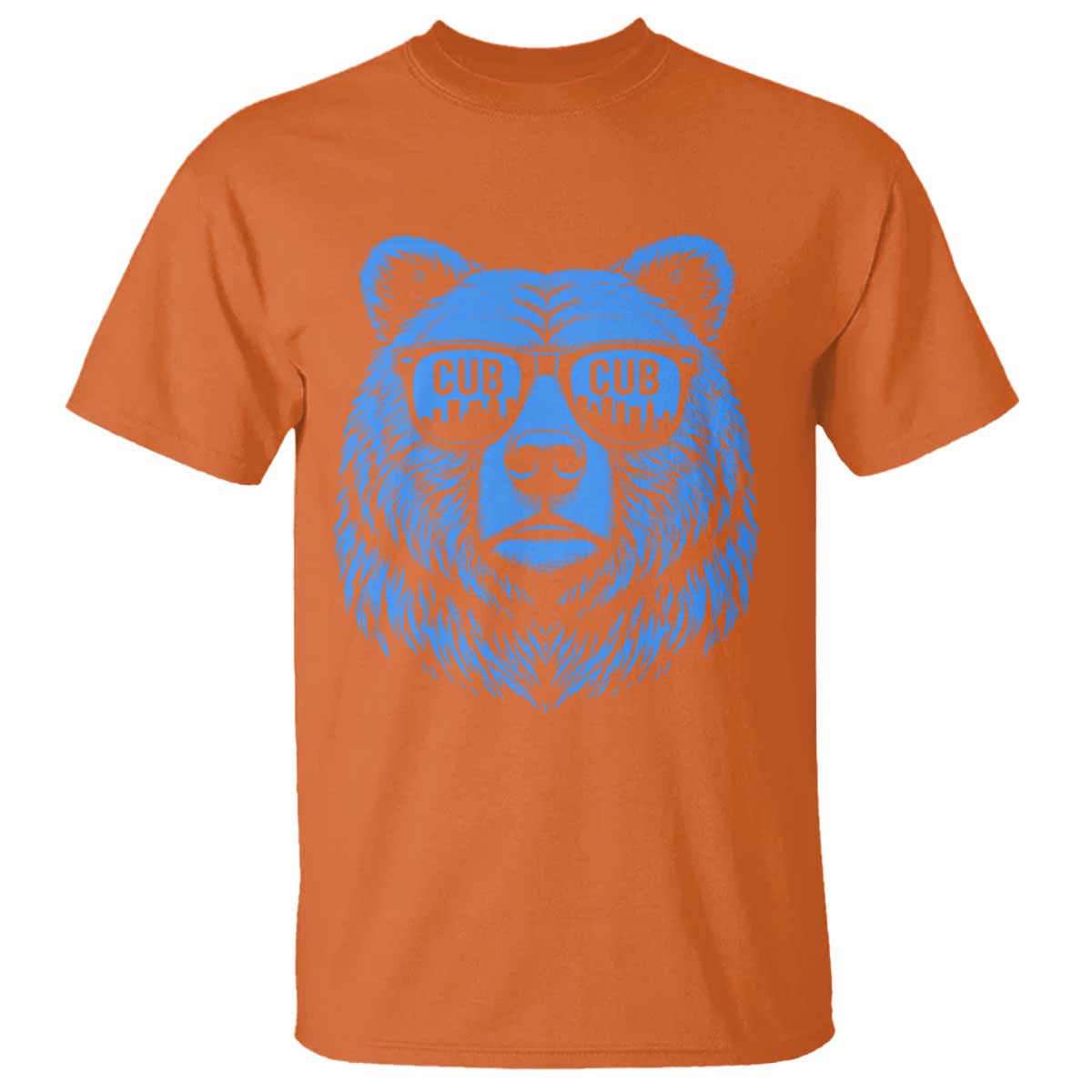 Vintage Cub T Shirt With Sunglasses Retro Baseball Fans