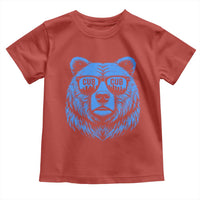 Vintage Cub Toddler T Shirt With Sunglasses Retro Baseball Fans