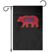 Vintage Cub Garden Flag Retro Sports Bear Baseball Fans