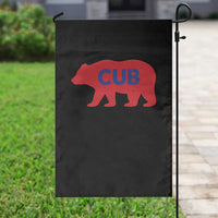 Vintage Cub Garden Flag Retro Sports Bear Baseball Fans