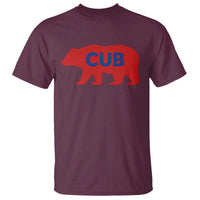 Vintage Cub T Shirt Retro Sports Bear Baseball Fans