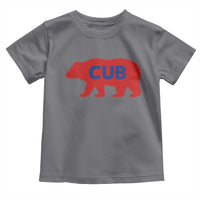 Vintage Cub Toddler T Shirt Retro Sports Bear Baseball Fans