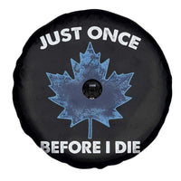 Canada Hockey Spare Tire Cover Toronto Just Once Before I Die Vintage Canadian Maple Leafs