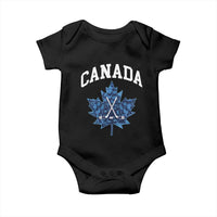 Vintage Canada Hockey Baby Onesie Maple Leafs