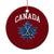 Vintage Canada Hockey Ceramic Ornament Maple Leafs - Wonder Print Shop