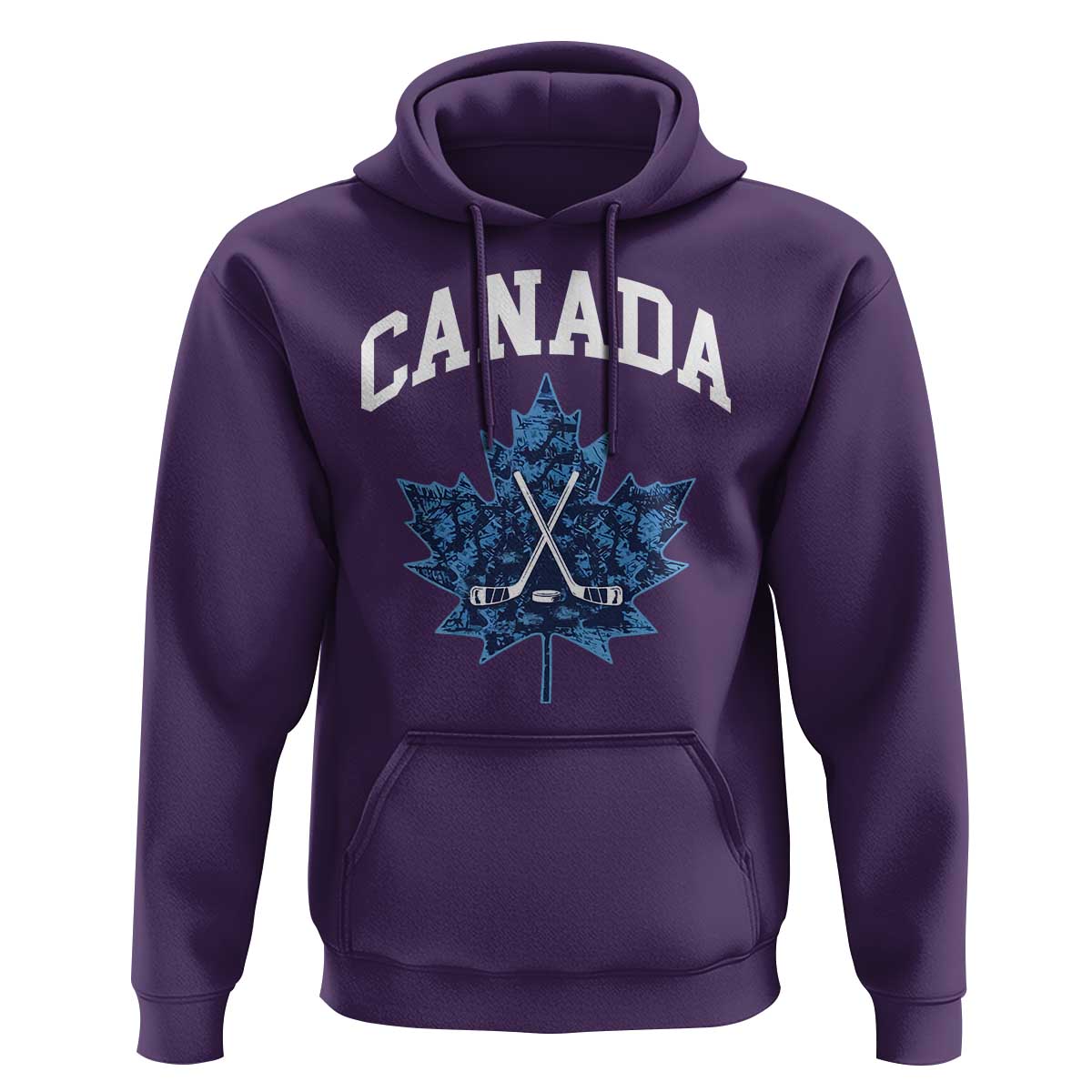 Vintage Canada Hockey Hoodie Toronto Just Once Before I Die Maple Leafs