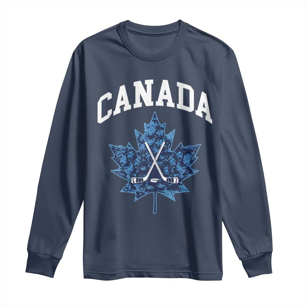 Vintage Canada Hockey Long Sleeve Shirt Maple Leafs