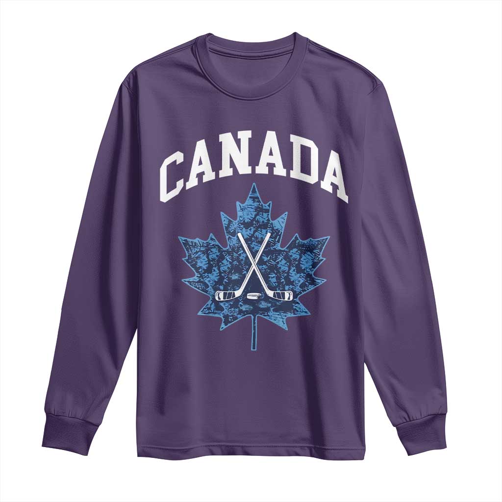 Vintage Canada Hockey Long Sleeve Shirt Maple Leafs