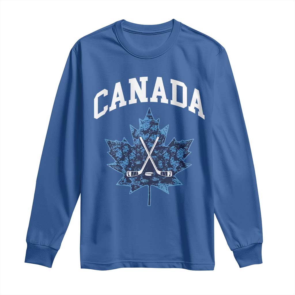 Vintage Canada Hockey Long Sleeve Shirt Maple Leafs