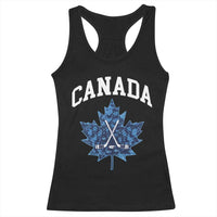 Vintage Canada Hockey Racerback Tank Top Maple Leafs