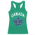 Vintage Canada Hockey Racerback Tank Top Maple Leafs