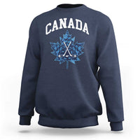 Vintage Canada Hockey Sweatshirt Toronto Just Once Before I Die Maple Leafs