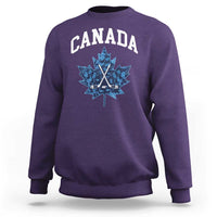 Vintage Canada Hockey Sweatshirt Toronto Just Once Before I Die Maple Leafs