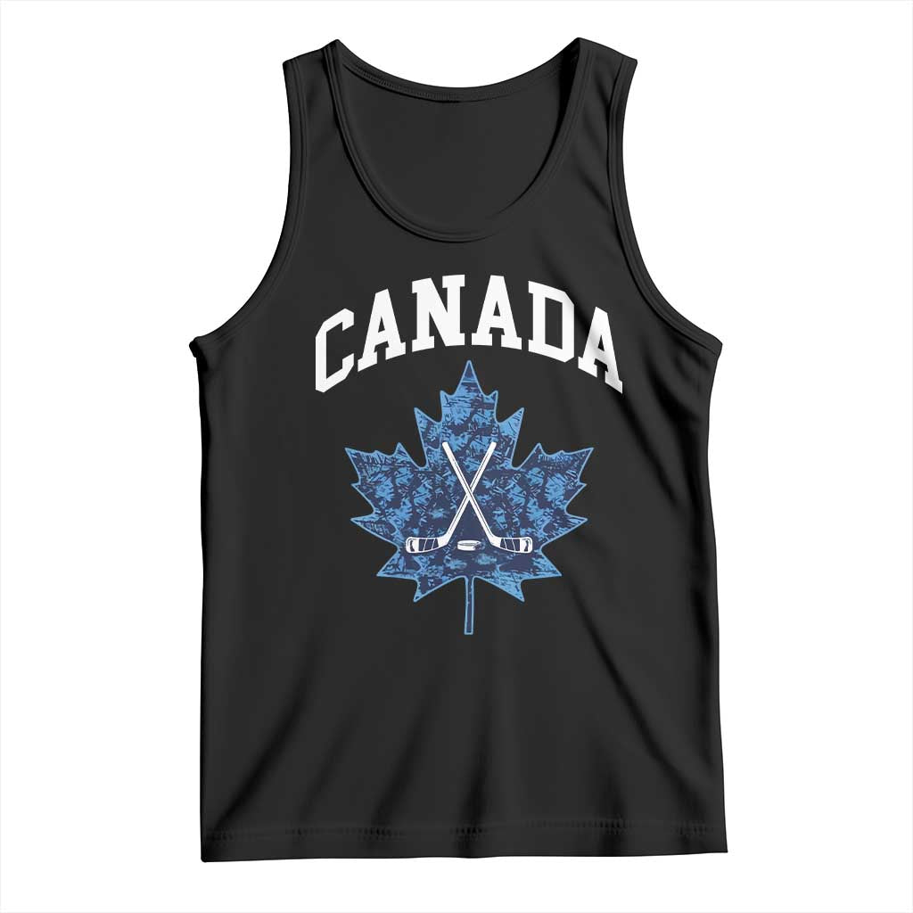 Vintage Canada Hockey Tank Top Maple Leafs