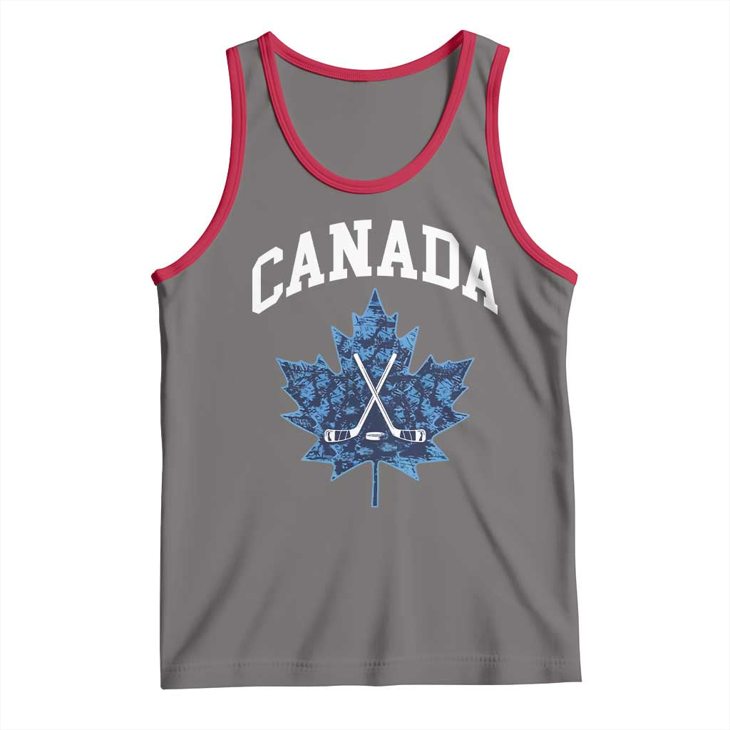 Vintage Canada Hockey Tank Top Maple Leafs