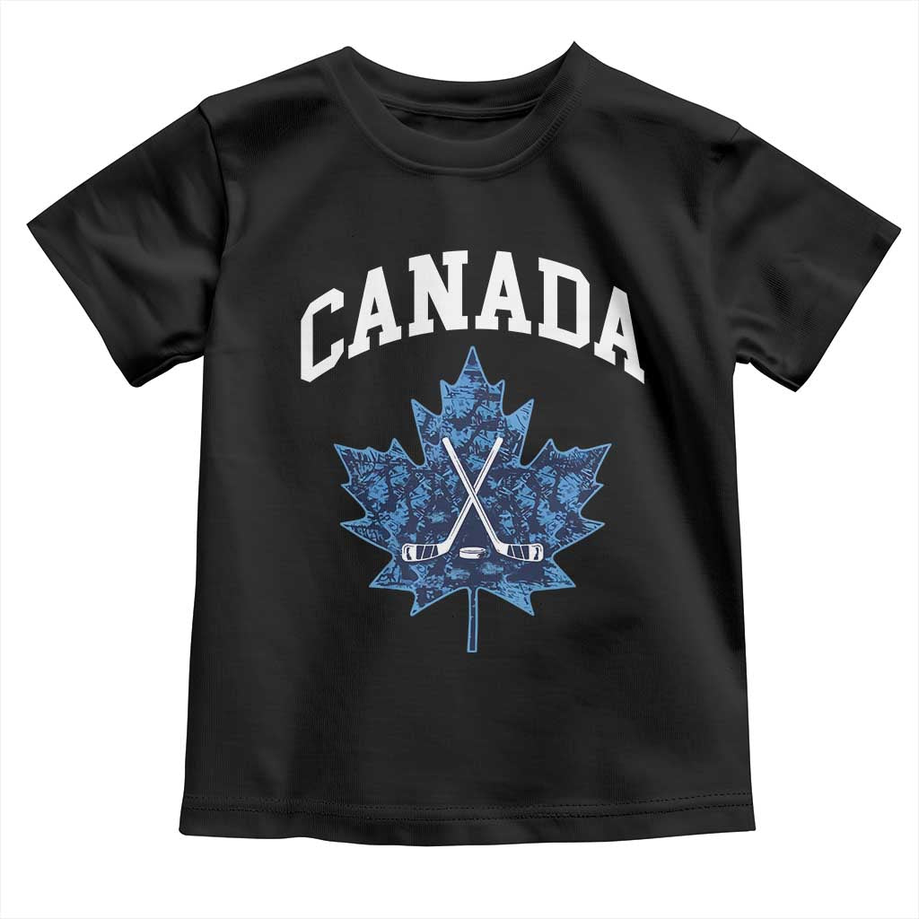 Vintage Canada Hockey Toddler T Shirt Maple Leafs