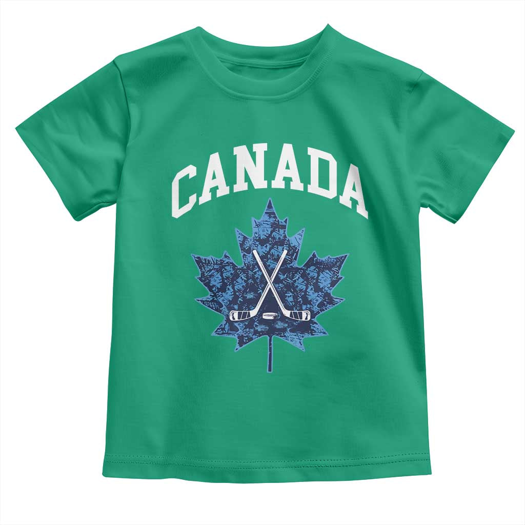 Vintage Canada Hockey Toddler T Shirt Maple Leafs