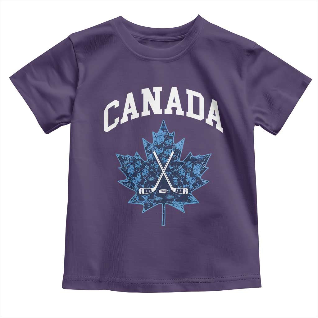 Vintage Canada Hockey Toddler T Shirt Maple Leafs