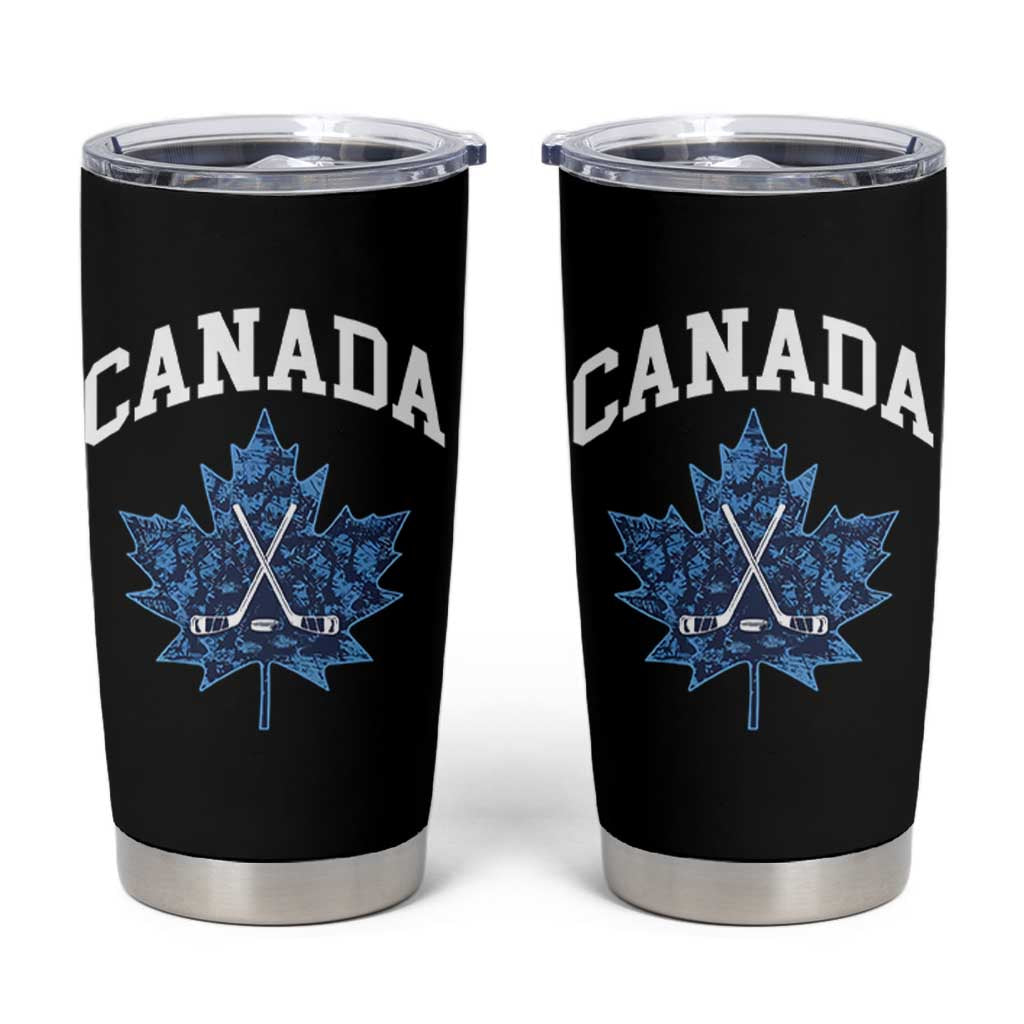 Vintage Canada Hockey Tumbler Cup Maple Leafs