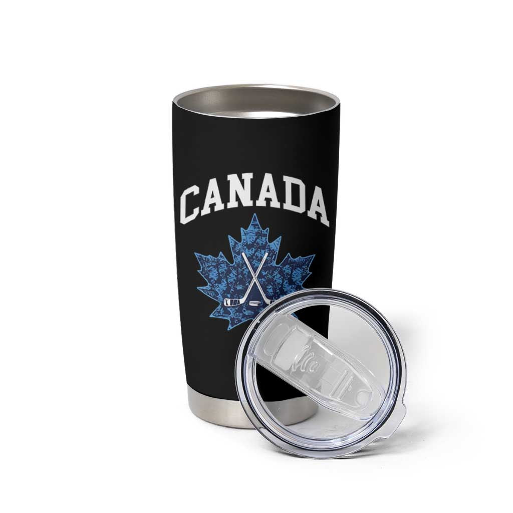 Vintage Canada Hockey Tumbler Cup Maple Leafs