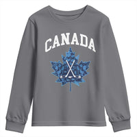 Vintage Canada Hockey Youth Sweatshirt Maple Leafs