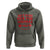 4th of July Just Here For The Wieners Hoodie Funny Hot Dog Independence Day Patriotic Weenies - Wonder Print Shop