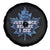Vintage Canada Hockey Spare Tire Cover Toronto Just Once Before I Die Maple Leafs