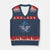 Vintage Canada Hockey V-Neck Knit Sweater Vest Toronto Just Once Before I Die Maple Leafs - Wonder Print Shop