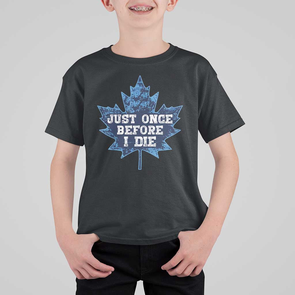 Vintage Canada Hockey T Shirt For Kid Maple Leafs