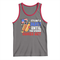 4th of July It's Not A Party Until The Wiener Comes Out Tank Top Funny Hot Dog Independence Day Patriotic Weenies - Wonder Print Shop