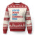 Loves Jesus and America Too Ugly Christmas Sweater 4th of July Patriotic - Wonder Print Shop