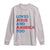 Loves Jesus and America Too Long Sleeve Shirt 4th of July Patriotic - Wonder Print Shop