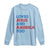 Loves Jesus and America Too Long Sleeve Shirt 4th of July Patriotic - Wonder Print Shop