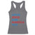Loves Jesus and America Too Racerback Tank Top 4th of July Patriotic - Wonder Print Shop