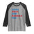 Loves Jesus and America Too Raglan Shirt 4th of July Patriotic - Wonder Print Shop